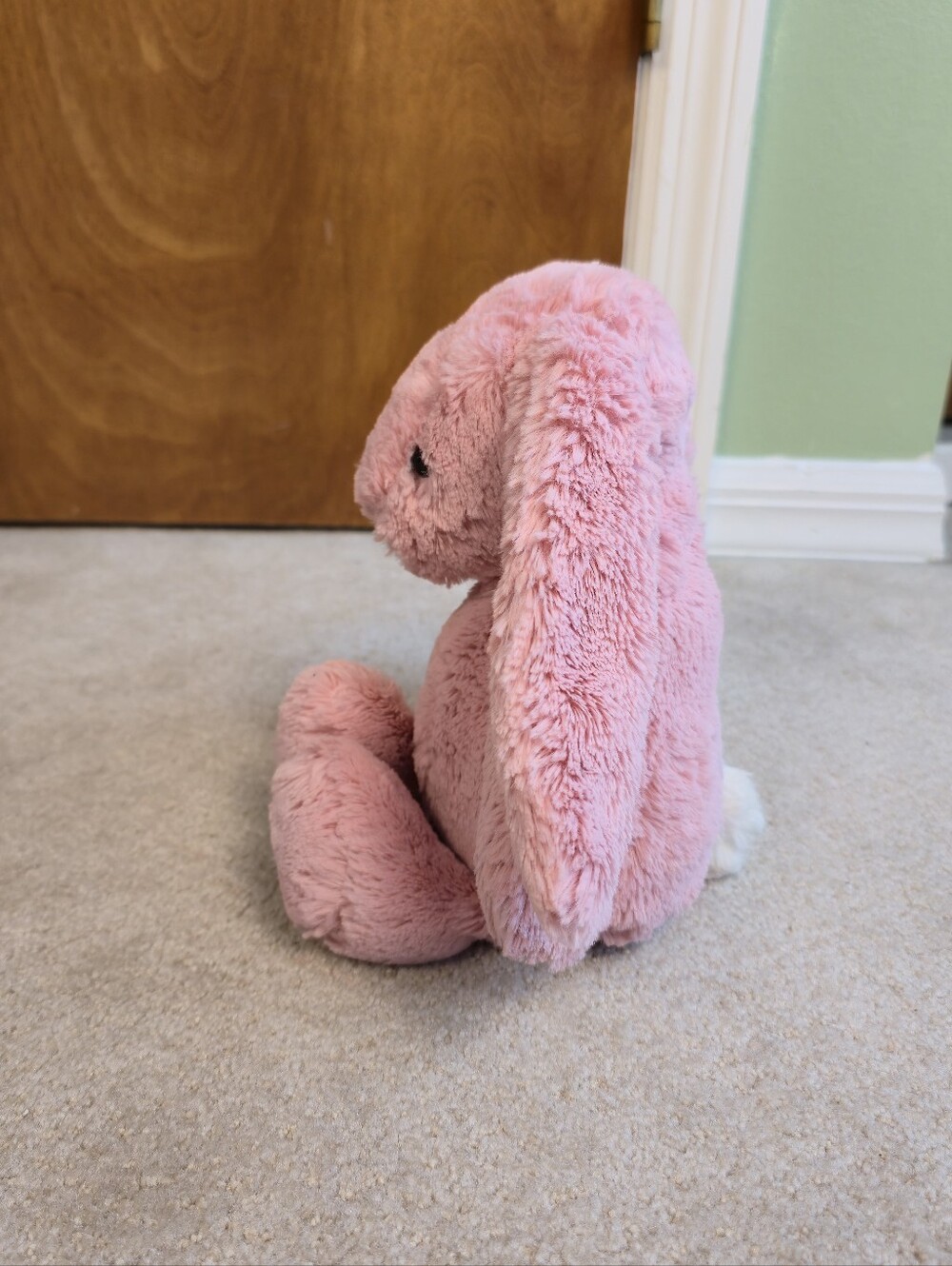 JELLYCAT bashful tulip pink bunny 12 inches Toy Stuffed Animal Plush - Picture 6 of 9